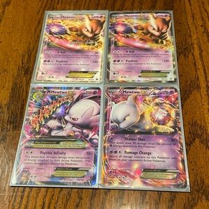 Pokémon Mewtwo bundle 4 cards
